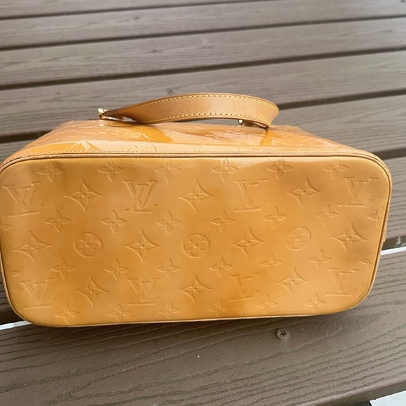 Louis Vuitton Orange Monogram Tote - Picture 5 of 9